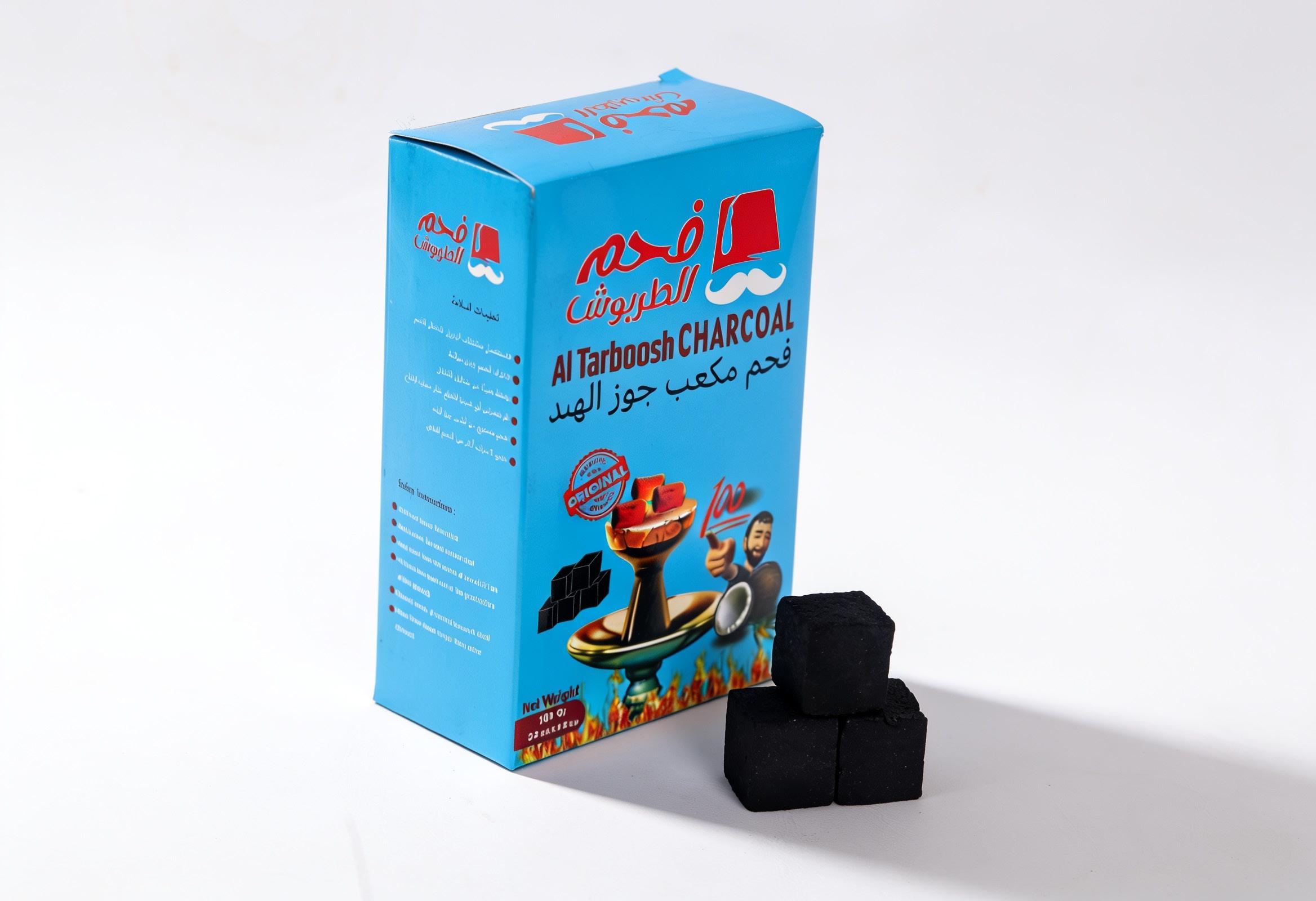 فحم الطربوش مبكت مربع
