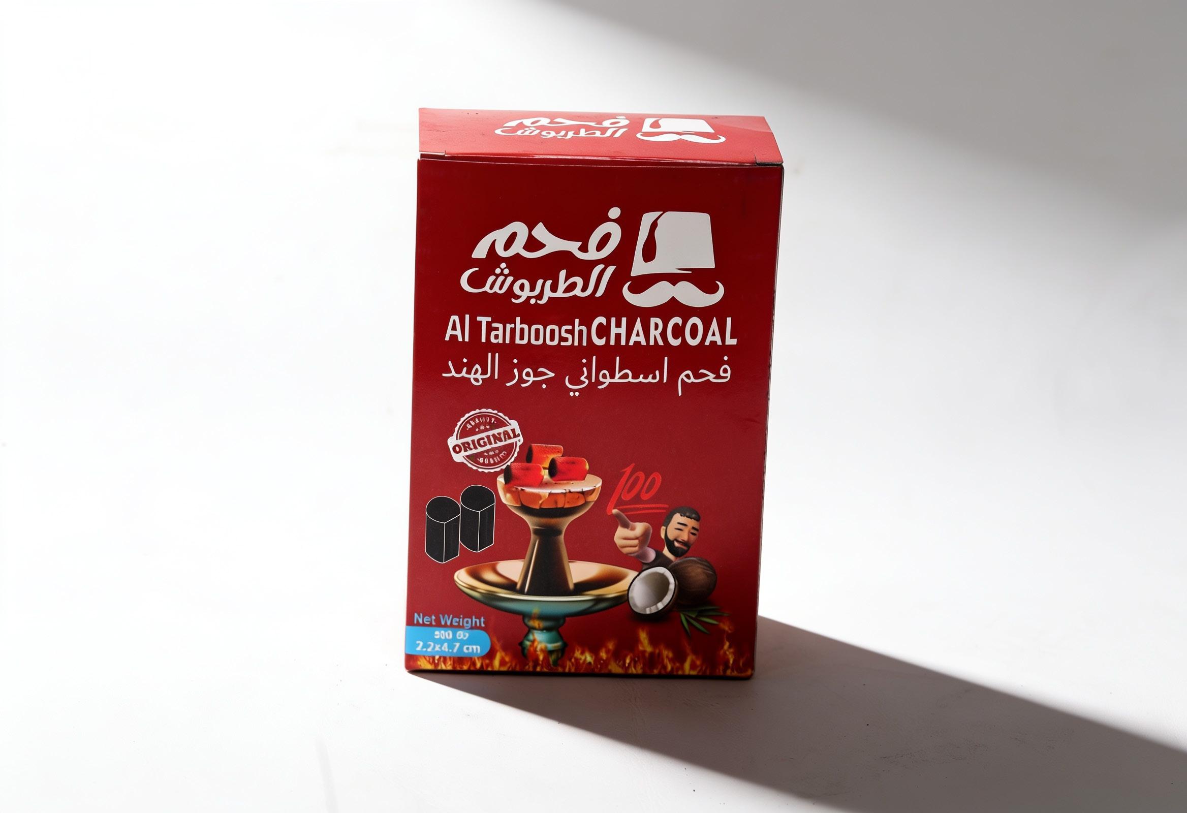 فحم الطربوش مبكت اصابع